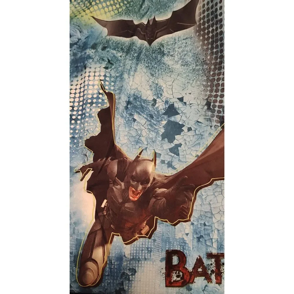 Batman Full size flat sheet. Please see images. All over print of batman.